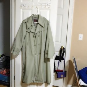 Large  Olive Trench Coat